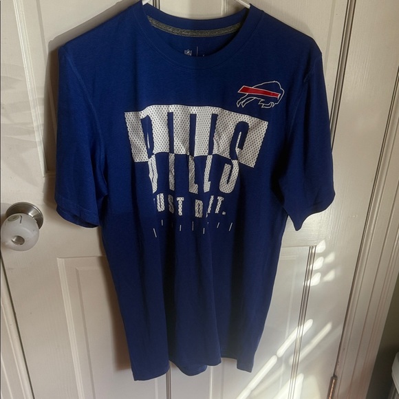 Buffalo bills NFL Blue Dri-Fit Team Apparel Shirt size medium - Picture 1 of 3